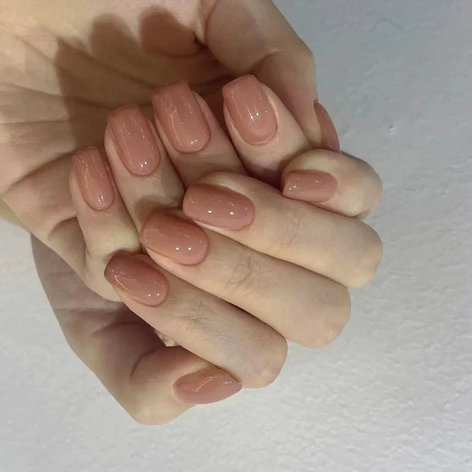Peach Pop 24Pcs Nails Set