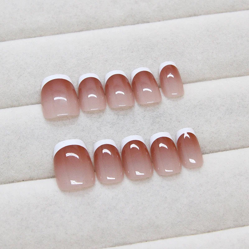 Honey French 24Pcs Nails Set
